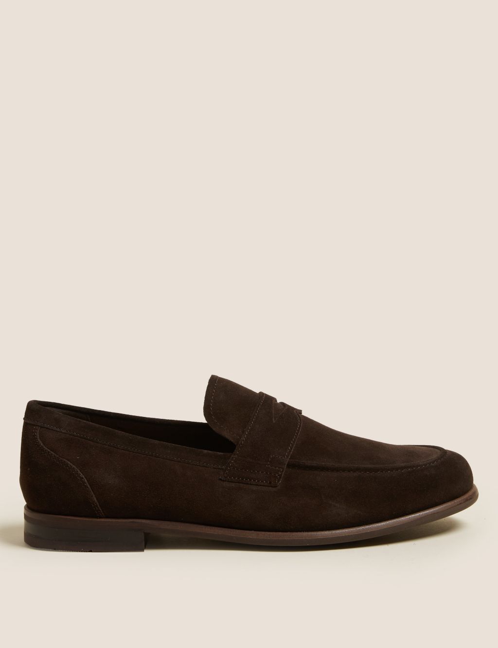 Suede Stain Resistant Slip-On Loafers image 1