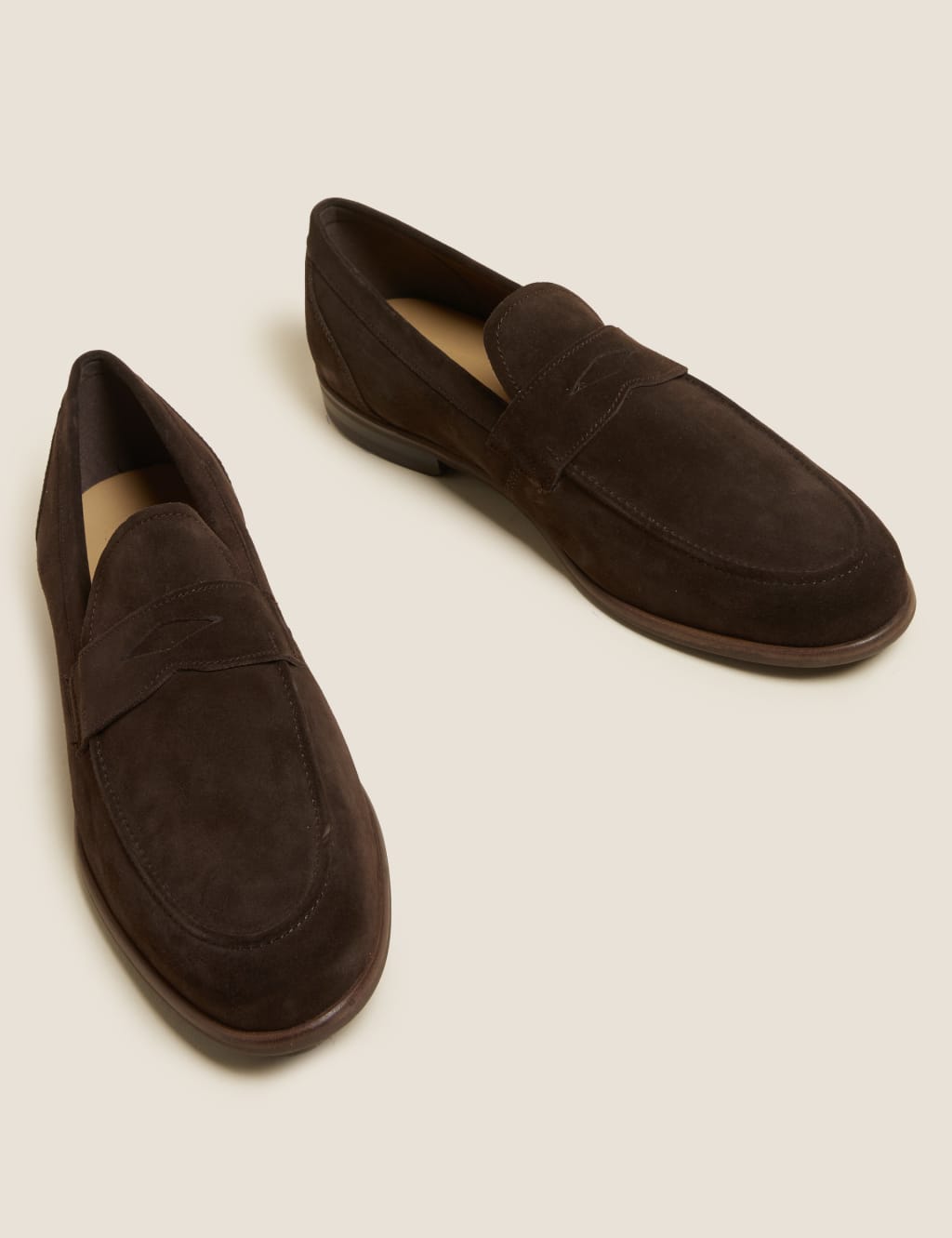 Suede Stain Resistant Slip-On Loafers image 3