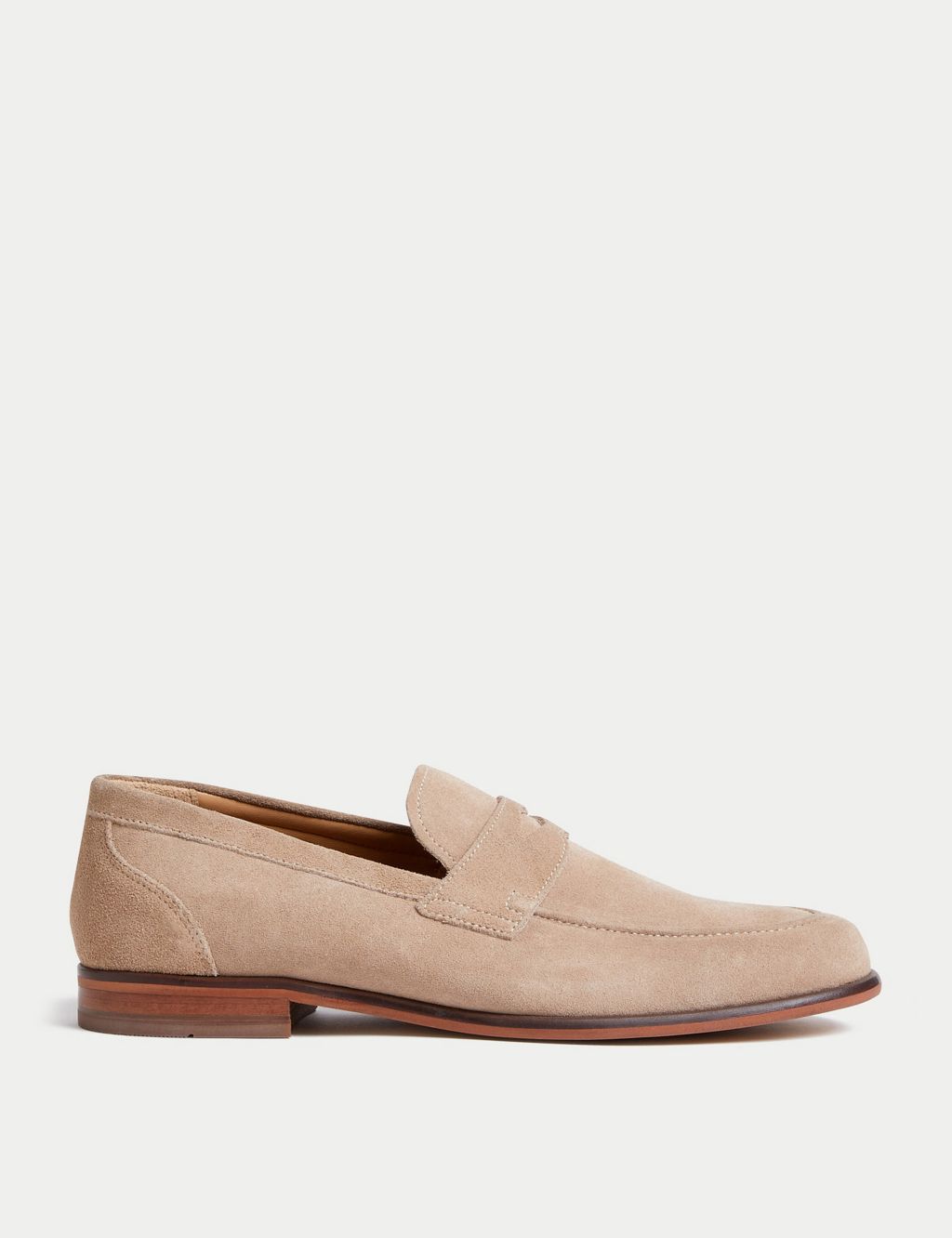Suede Stain Resistant Slip-On Loafers image 1