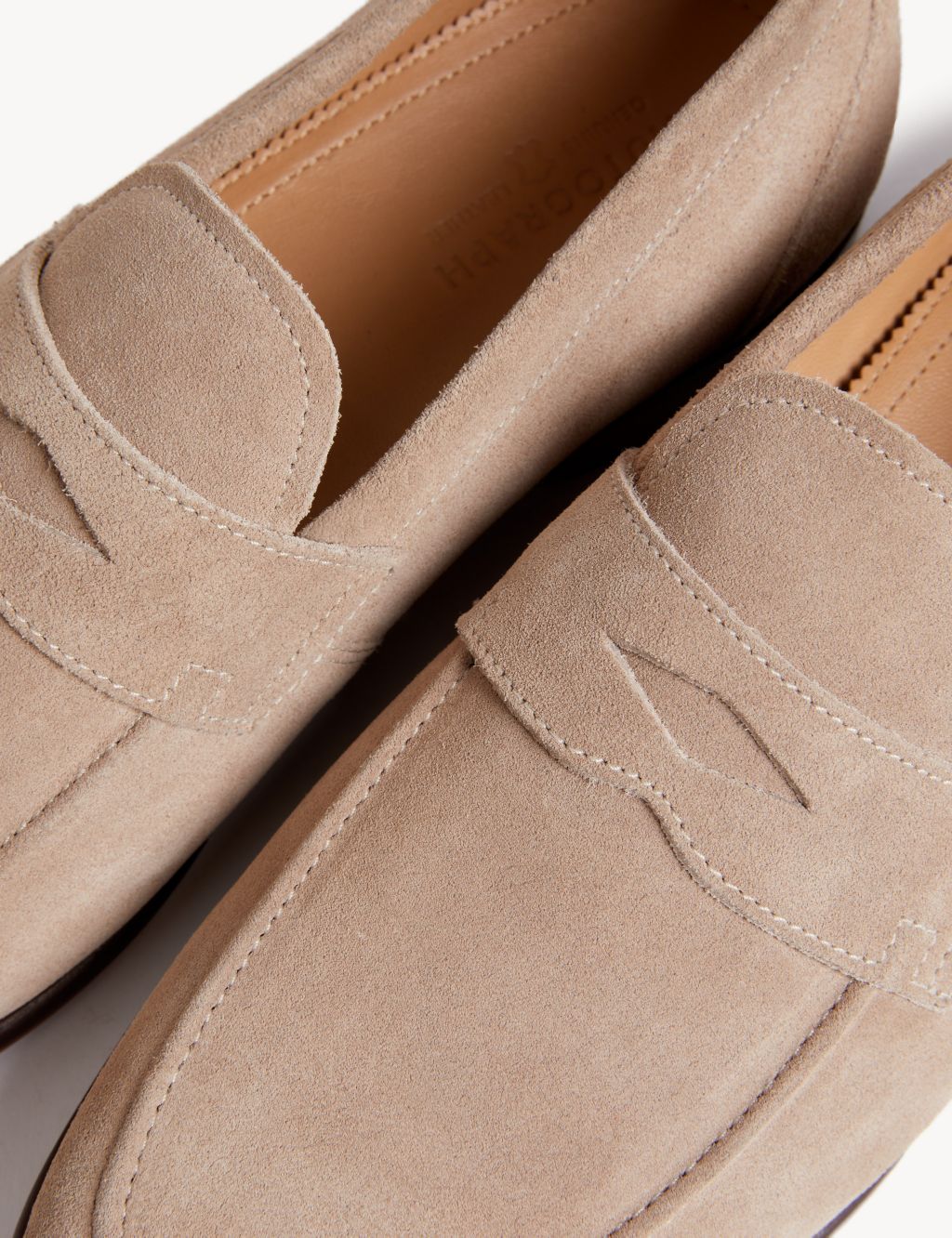 Suede Stain Resistant Slip-On Loafers image 2