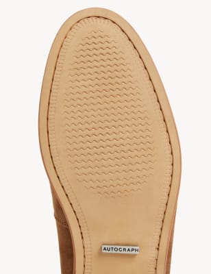 

Mens Autograph Suede Loafers - Tan, Tan