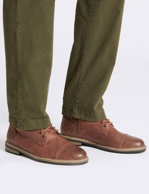 Mens Boots | Leather Chukka Brogues & Boots For Men | M&S
