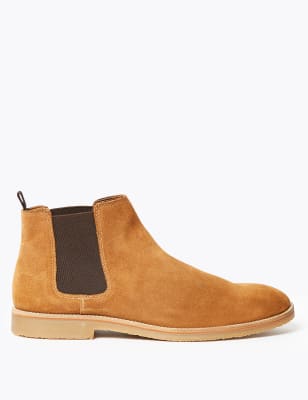 M&s suede chelsea on sale boots