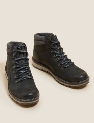 

Mens M&S Collection Freizeitstiefel aus Leder - Charcoal, Charcoal