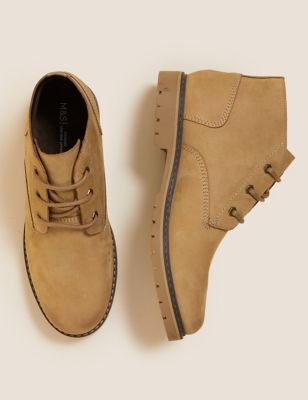 M&S Mens Leather Chukka Boots