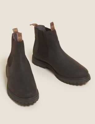 mens black waterproof chelsea boots