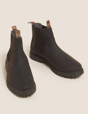 M&S Originals Mens Waterproof Leather Chelsea Boot
