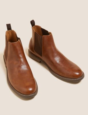 

Mens M&S Collection Chelsea Boots - Tan, Tan