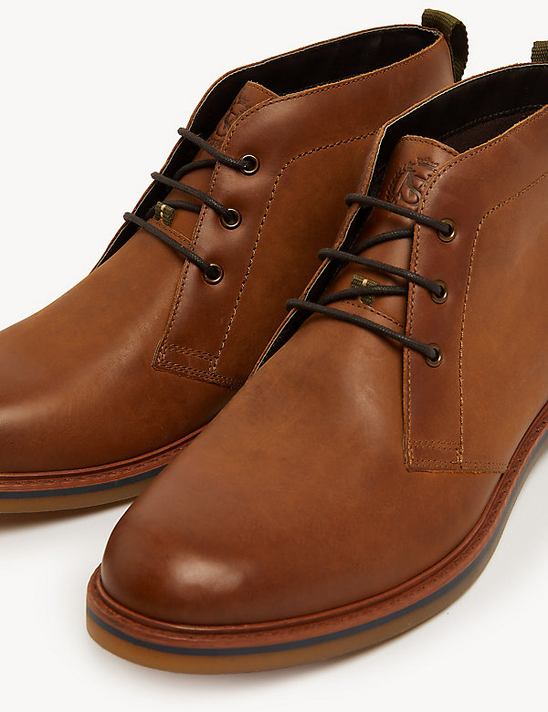 Leather Chukka Boots - AT