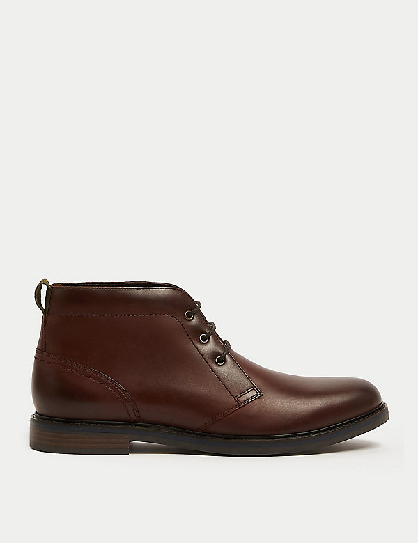 Leather Chukka Boots - JE