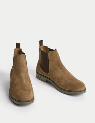 Airflex™ Suede Chelsea Boots