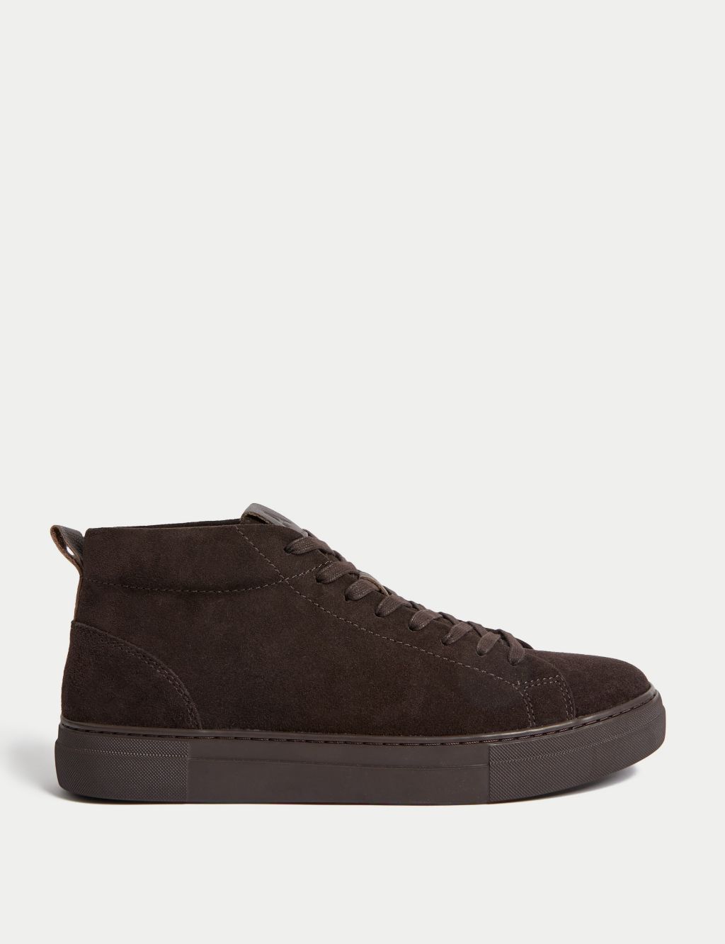 Suede High Top Trainers image 1