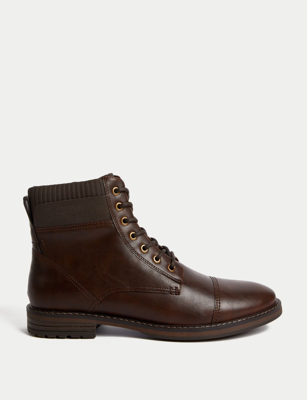 Military Side Zip Casual Boots image 1
