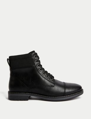 Military Side Zip Casual Boots - AL