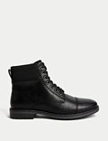 Military Side Zip Casual Boots