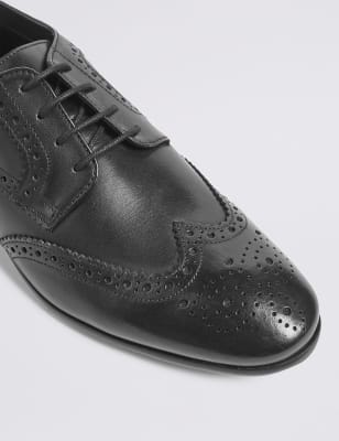 Mens black shoes marks best sale and spencer