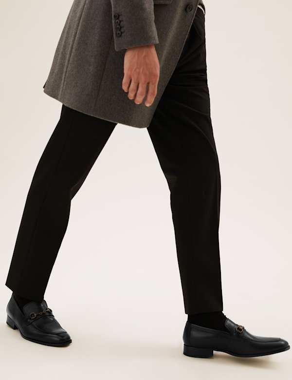 Leather Slip-On Loafers