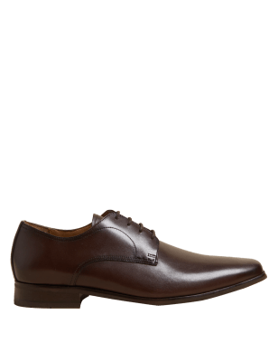 

Mens M&S Collection Derby-Lederschuhe - Dark Brown, Dark Brown