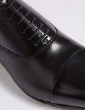 Kožená obuv typu Oxford širokého střihu
