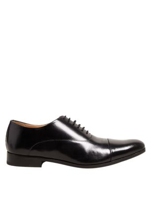 M&S Mens Leather Oxford Shoes