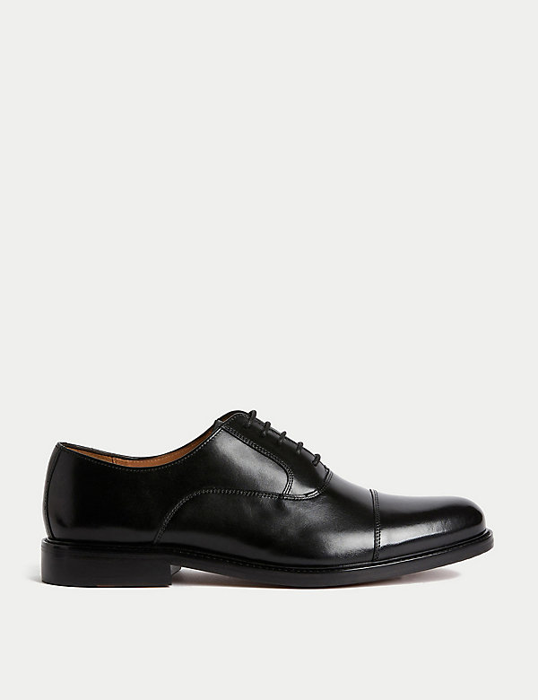 Leather Oxford Shoes - CZ