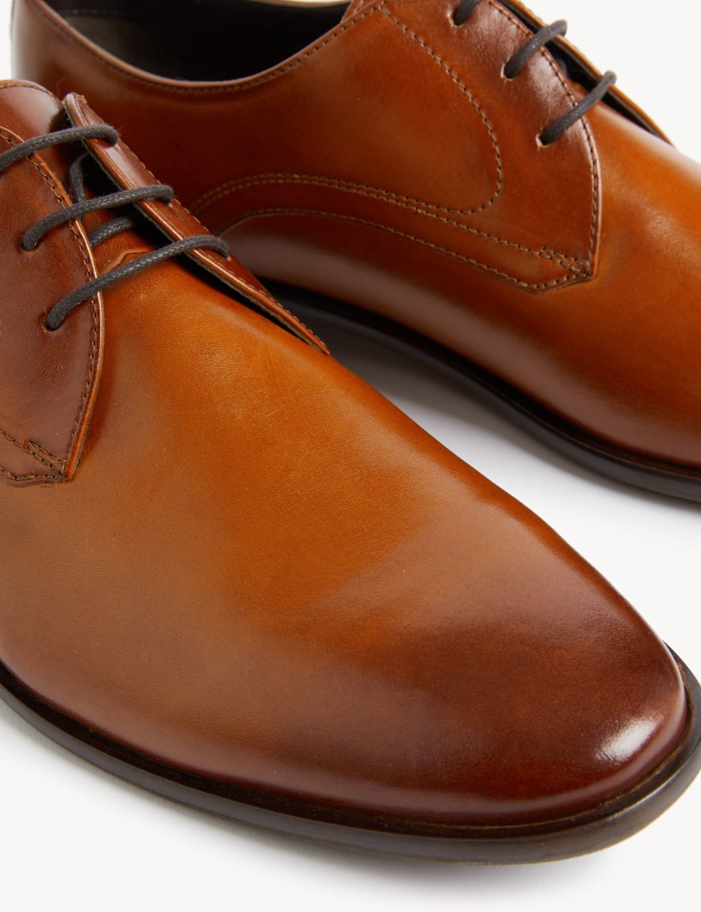 Leather Derby Shoes image 2