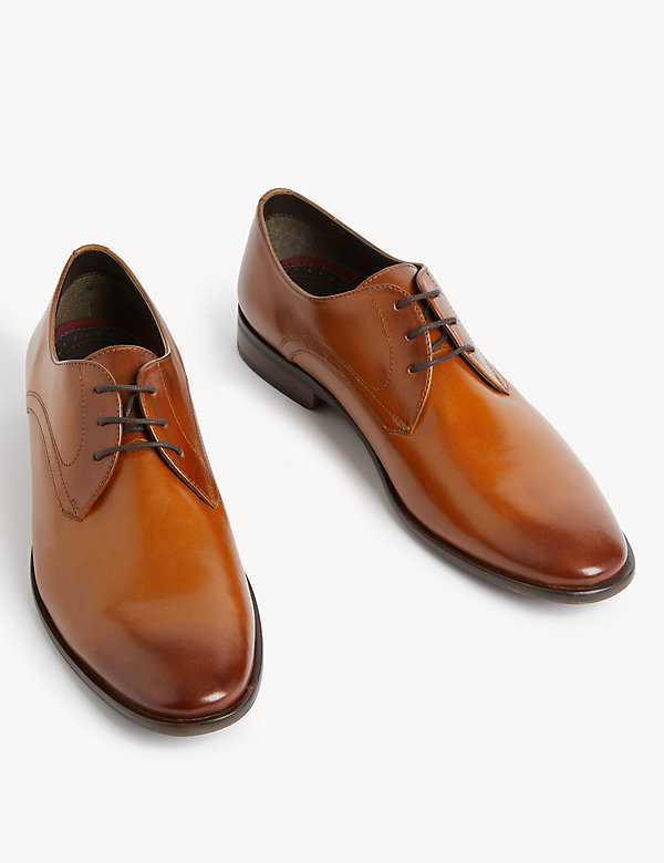 Leather Derby Shoes - JP