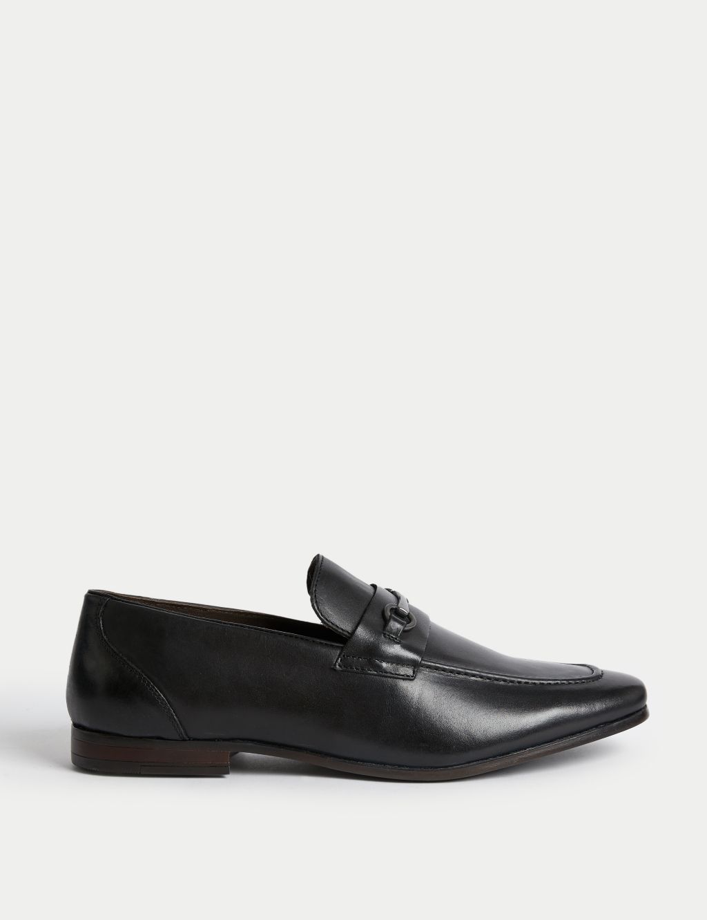 Leather Slip-On Loafers image 1