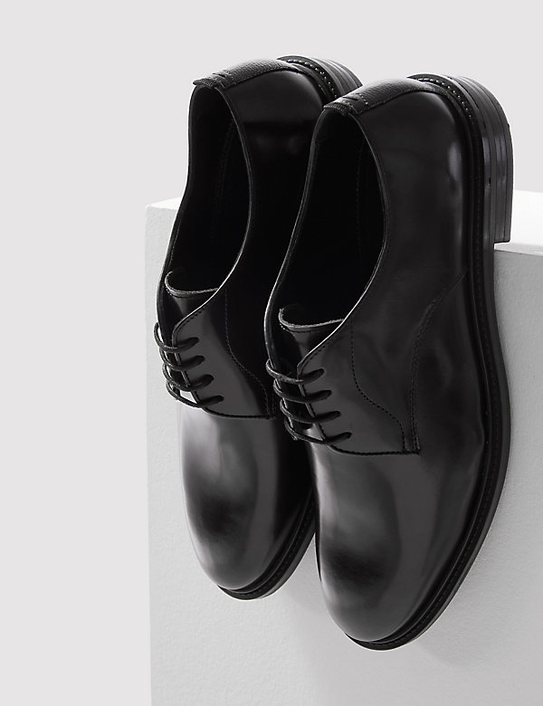Leather Derby Shoes - LU