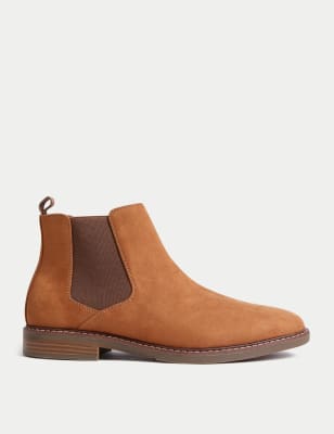 

Mens M&S Collection Suedette Chelsea Boots - Tan, Tan