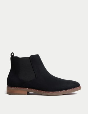 Suedette Chelsea Boots