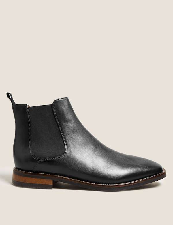 Leather Chelsea Boots