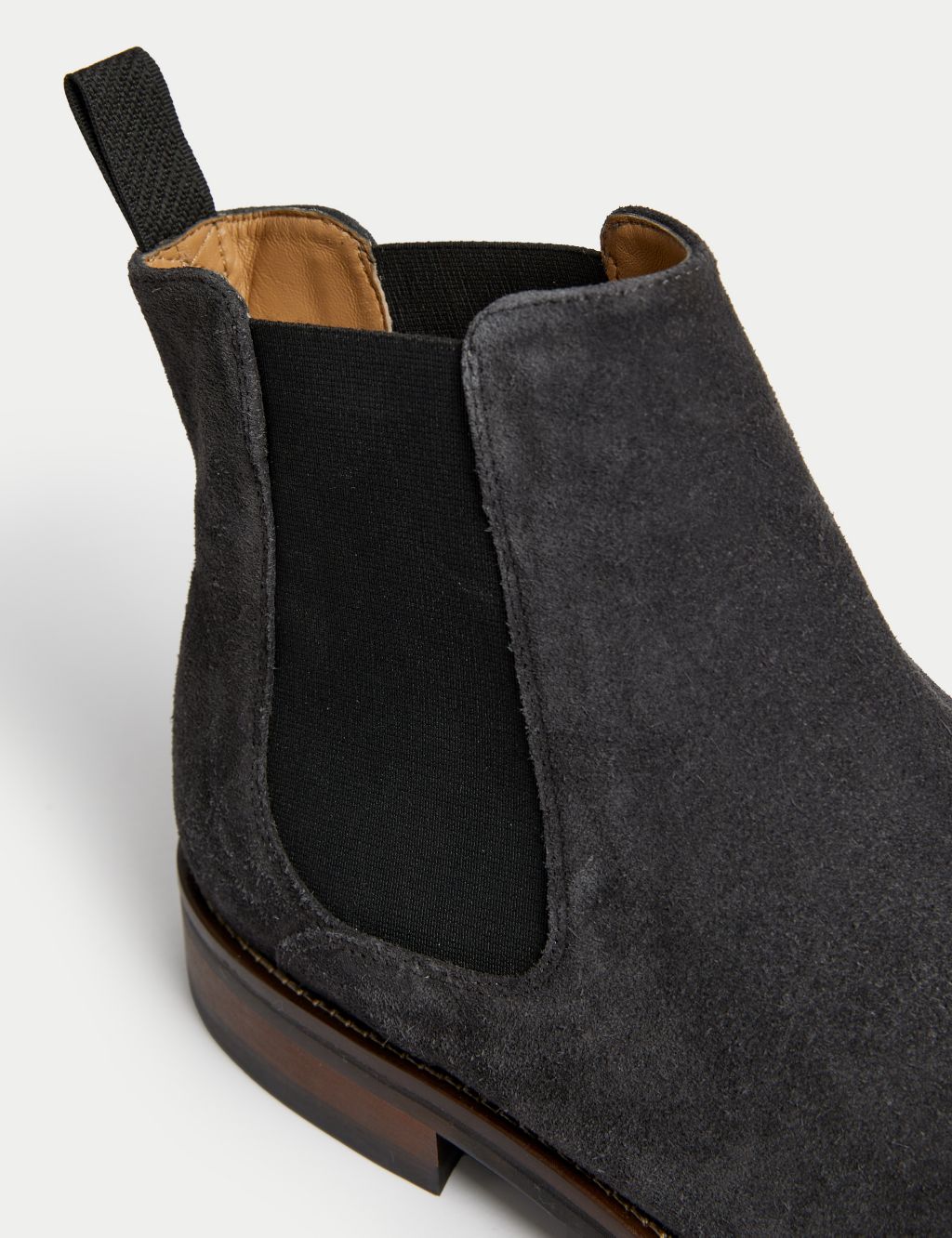 Suede Pull-On Chelsea Boots image 3