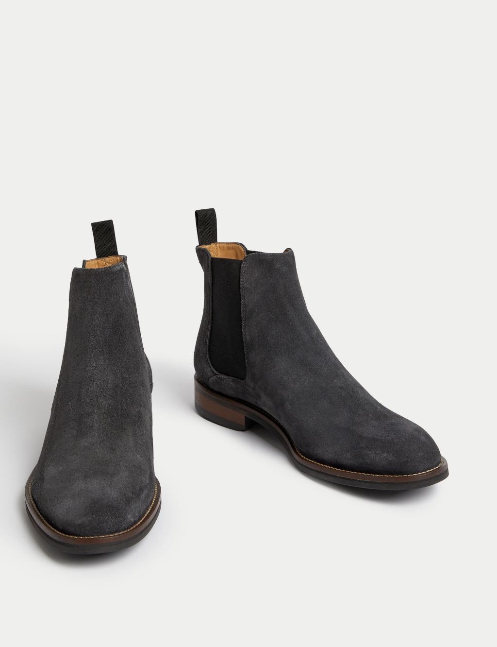 Suede Pull-On Chelsea Boots image 2