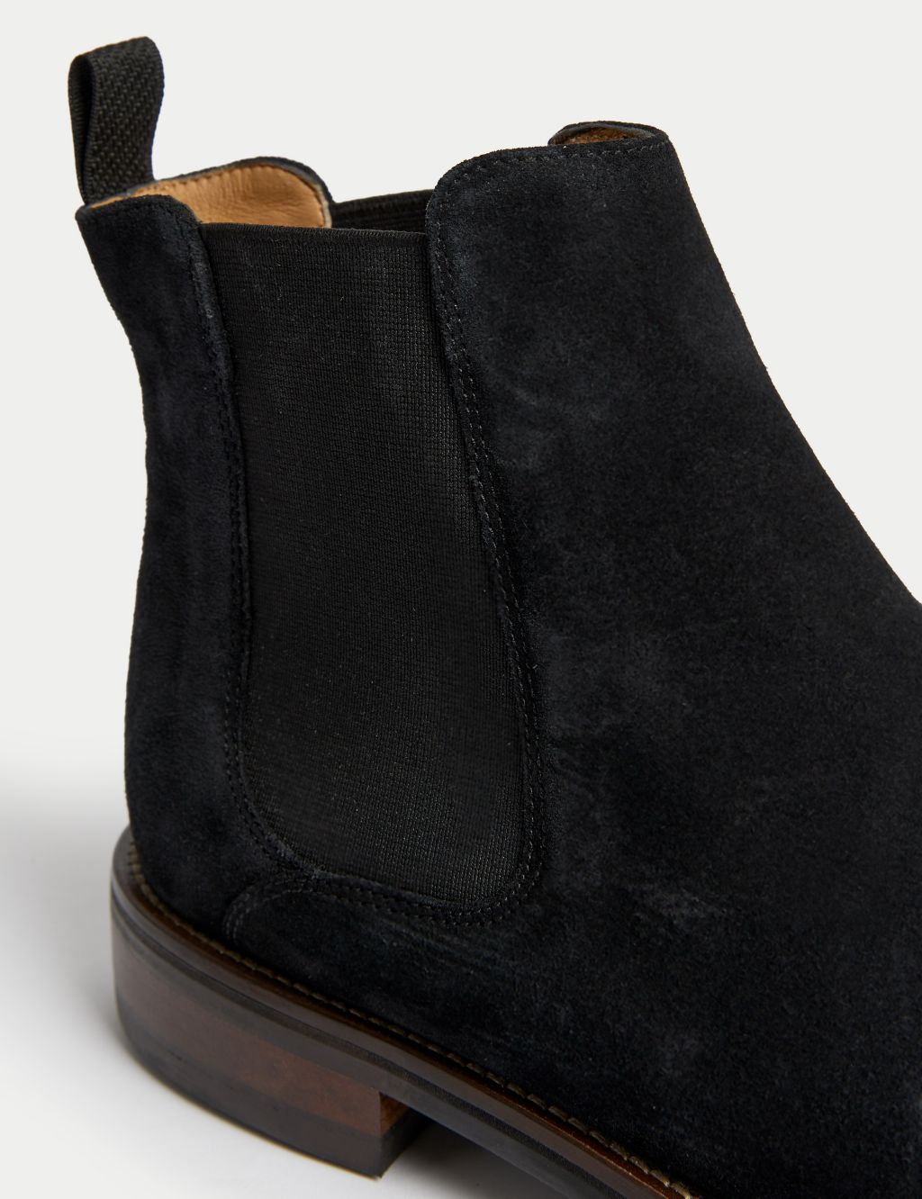 Suede Pull-On Chelsea Boots image 3
