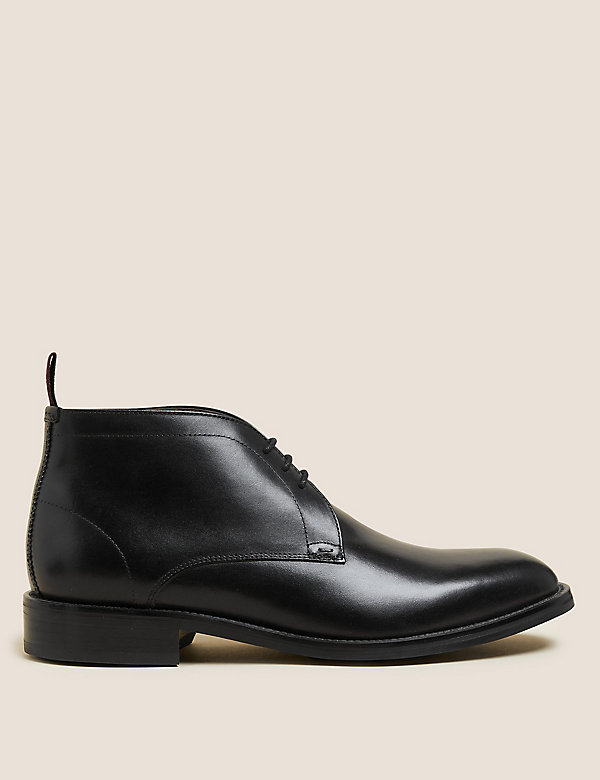 Leather Chukka Boots - HK