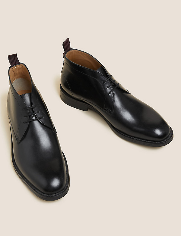 Leather Chukka Boots - SA
