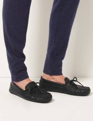 Marks and best sale spencer moccasin slippers