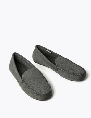 marks and spencer moccasin slippers