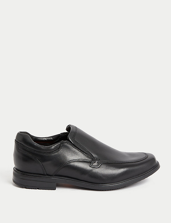 Wide Fit Airflex™ Leather Shoes - NZ