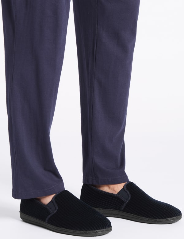 Big & Tall Corduroy Slippers with Freshfeet™
