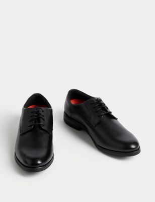 M&S Mens Airflex  Leather Derby Shoes