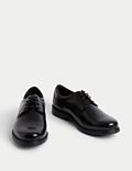 Extra Wide Fit Airflex™ Leather Derby Shoes