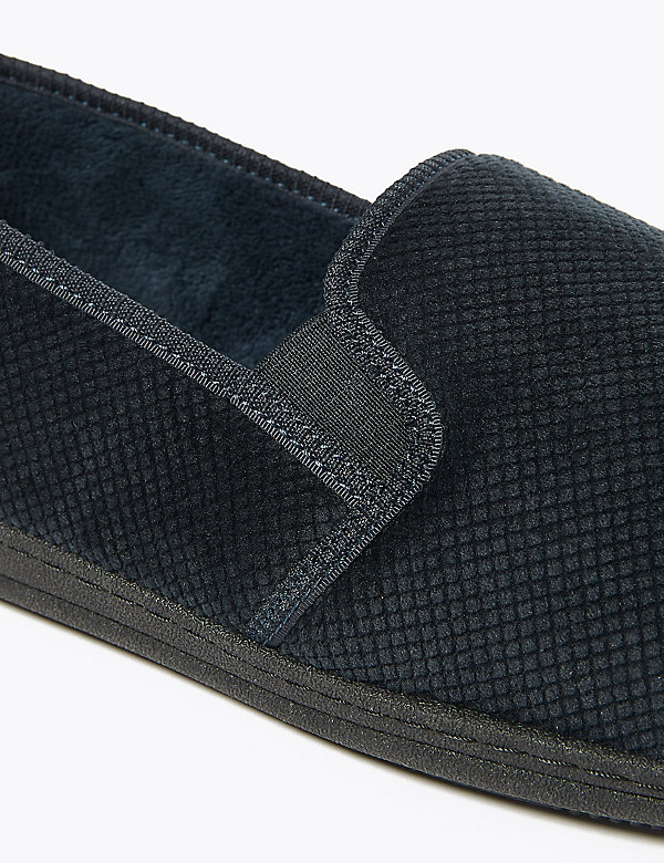 Velour Slippers with Freshfeet™ - FI