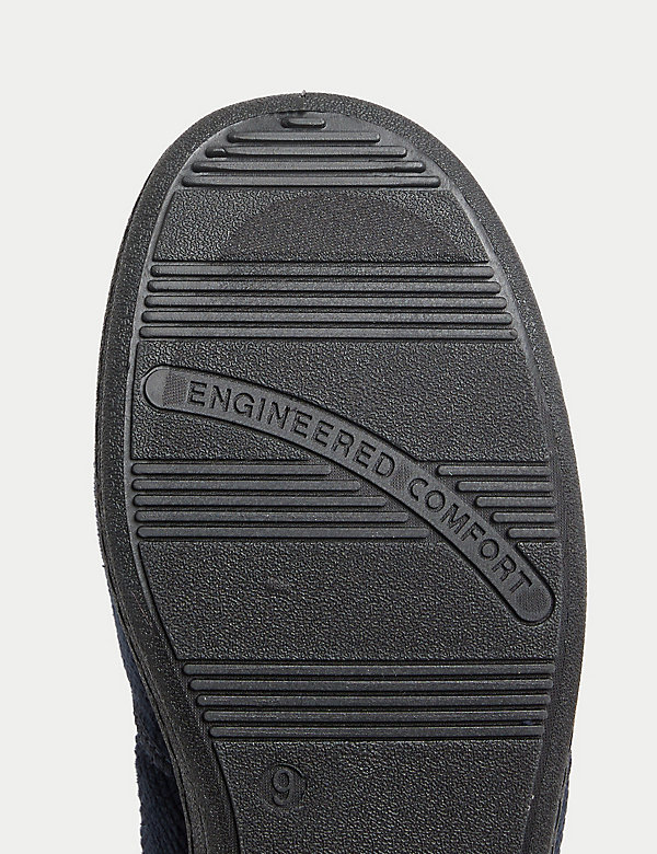 Velour Slippers with Freshfeet™ - FI