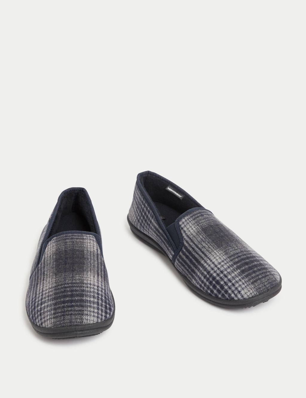 Fleece Lined Slippers with Freshfeet™ image 2