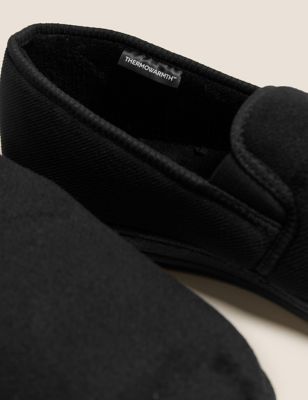 M&S Mens Fleece Lined Slippers with Thermowarmth 