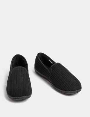 Corduroy Slippers with Freshfeet™