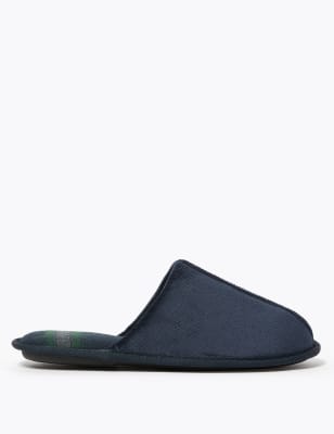  Mule en velours côtelé - Navy Mix