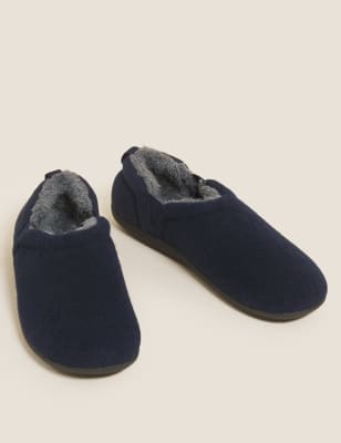 

Mens M&S Collection Hausschuhe mit Freshfeet™ - Dark Navy, Dark Navy